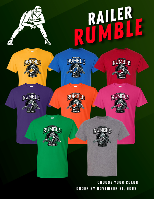 Railer Rumble UNISEX TSHIRT (P.8000/8000B)