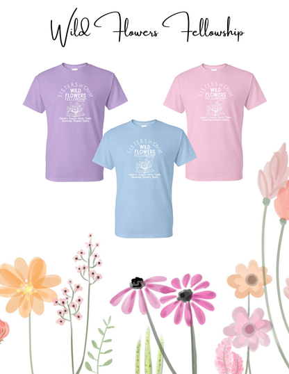 Wild Flowers Fellowship T-shirt (P.8000)