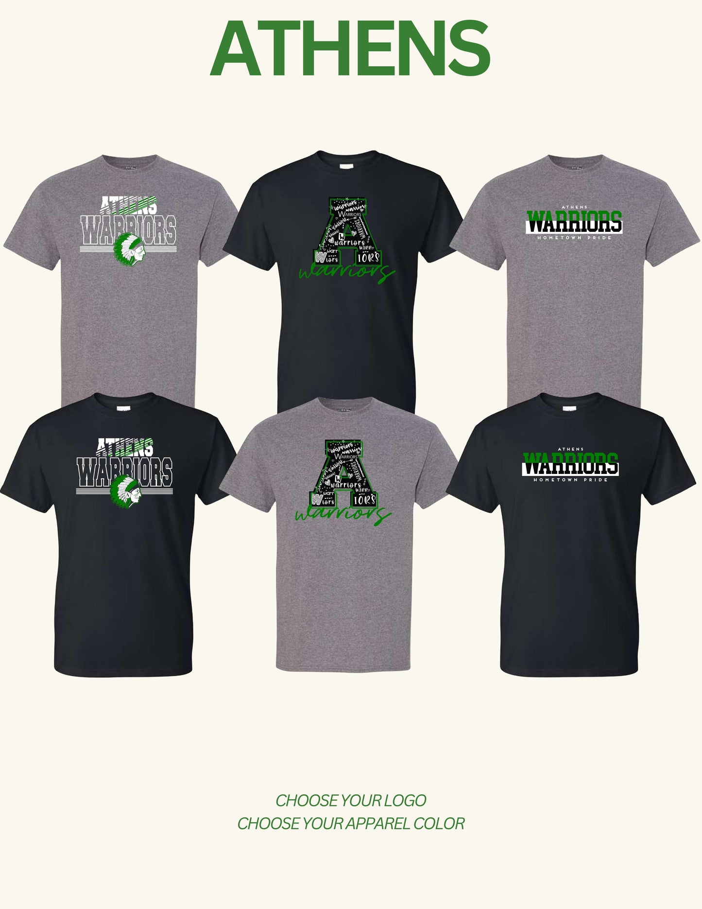 ATHENS BOOSTERS UNISEX TSHIRT (P.8000)