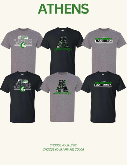 ATHENS BOOSTERS UNISEX TSHIRT (P.8000)