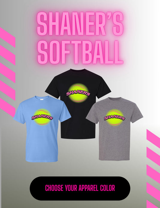 Shaner's Softball Gildan Unisex T-Shirt (P.8000/8000B)