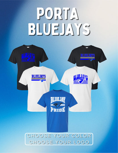 PORTA BLUEJAYS UNISEX TSHIRT (P.8000)