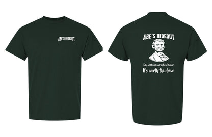 ABE'S HIDEOUT TSHIRT (P.8000)