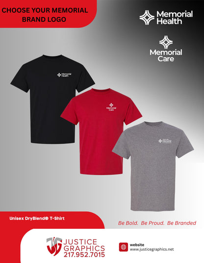 Memorial HEALTH/CARE Unisex T-Shirt (P.8000)