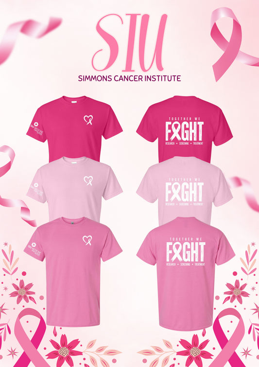 SIU Medicine Simmons Cancer Institute Breast Cancer T-Shirt (P.8000)