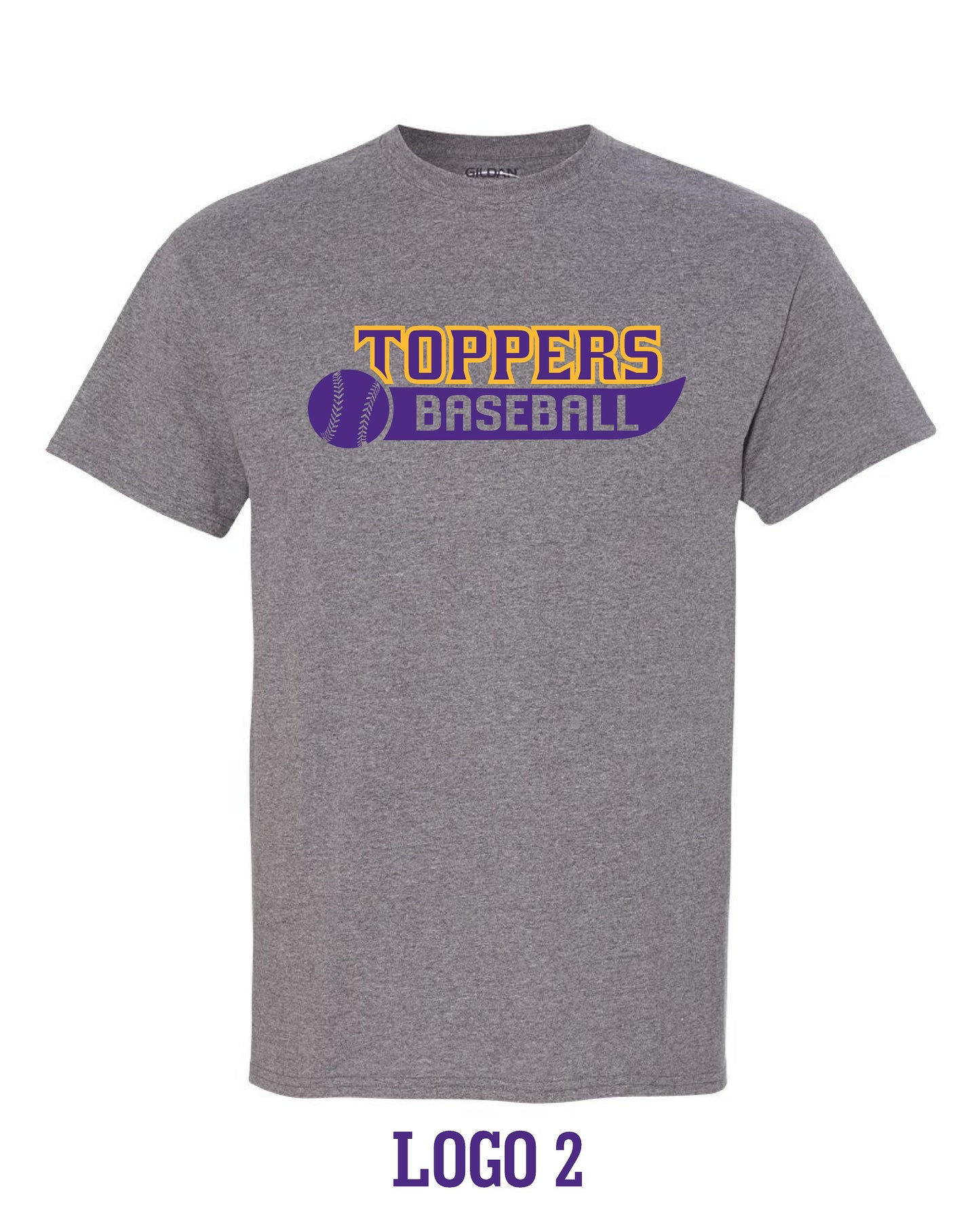 Mount Pulaski Toppers Unisex T-Shirt (P.8000/8000B)