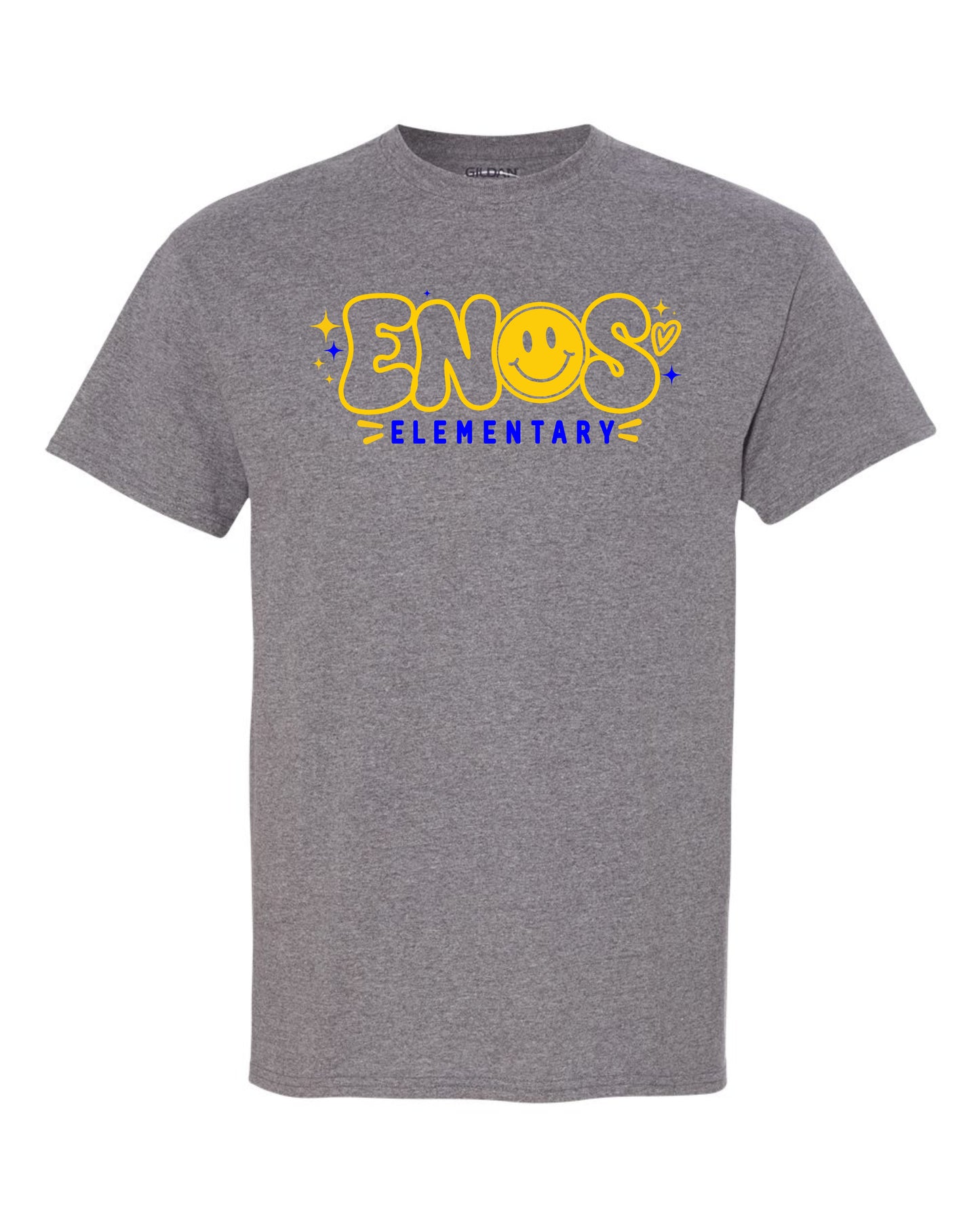 Enos Elementary School Gildan Unisex T-Shirt (P.8000/8000B)