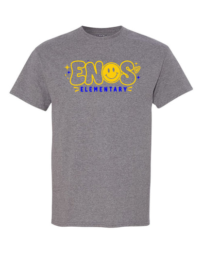 Enos Elementary School Gildan Unisex T-Shirt (P.8000/8000B)