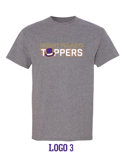 Mount Pulaski Toppers Unisex T-Shirt (P.8000/8000B)