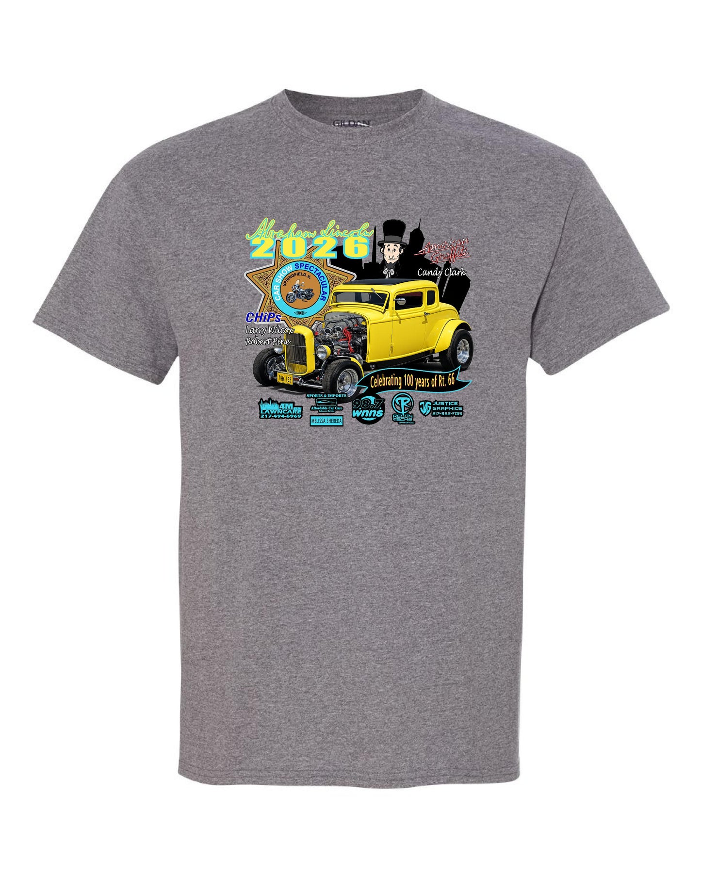 Abe Lincoln Car Show 2026 T-Shirt (P.8000)