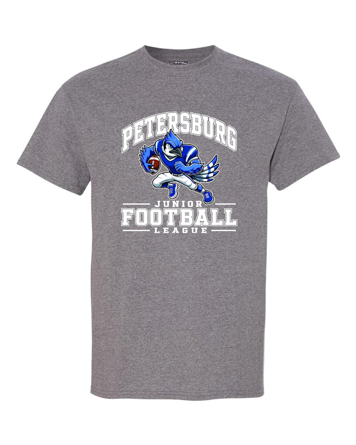 Petersburg Junior Football League Unisex Gildan T-shirt (P.8000)