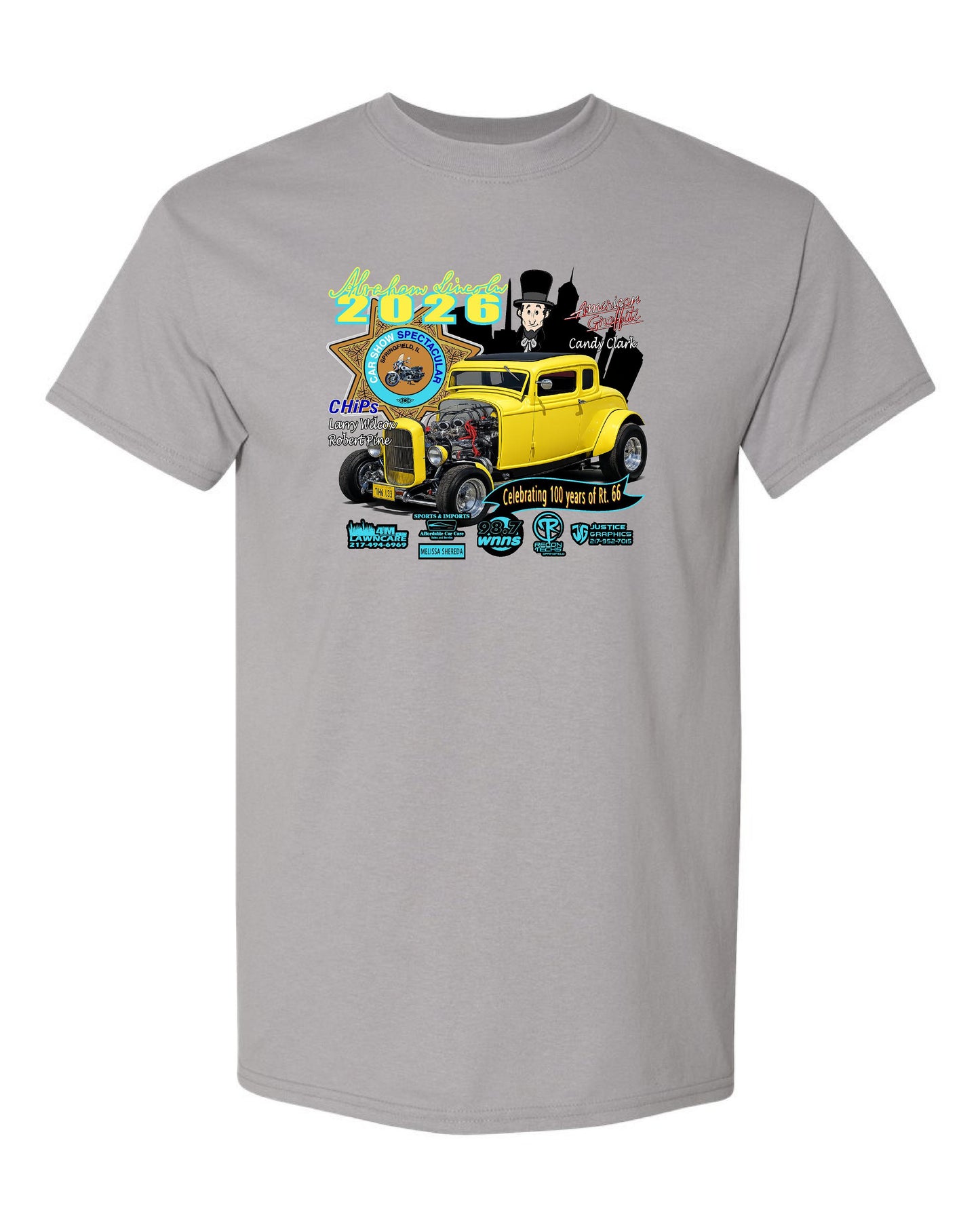 Abe Lincoln Car Show 2026 T-Shirt (P.8000)