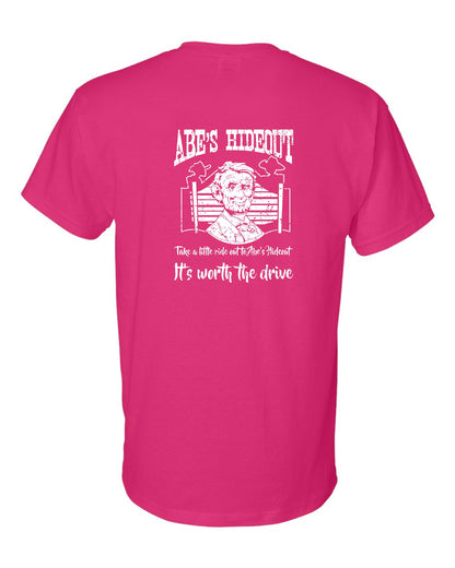 ABE'S HIDEOUT TSHIRT (P.8000)