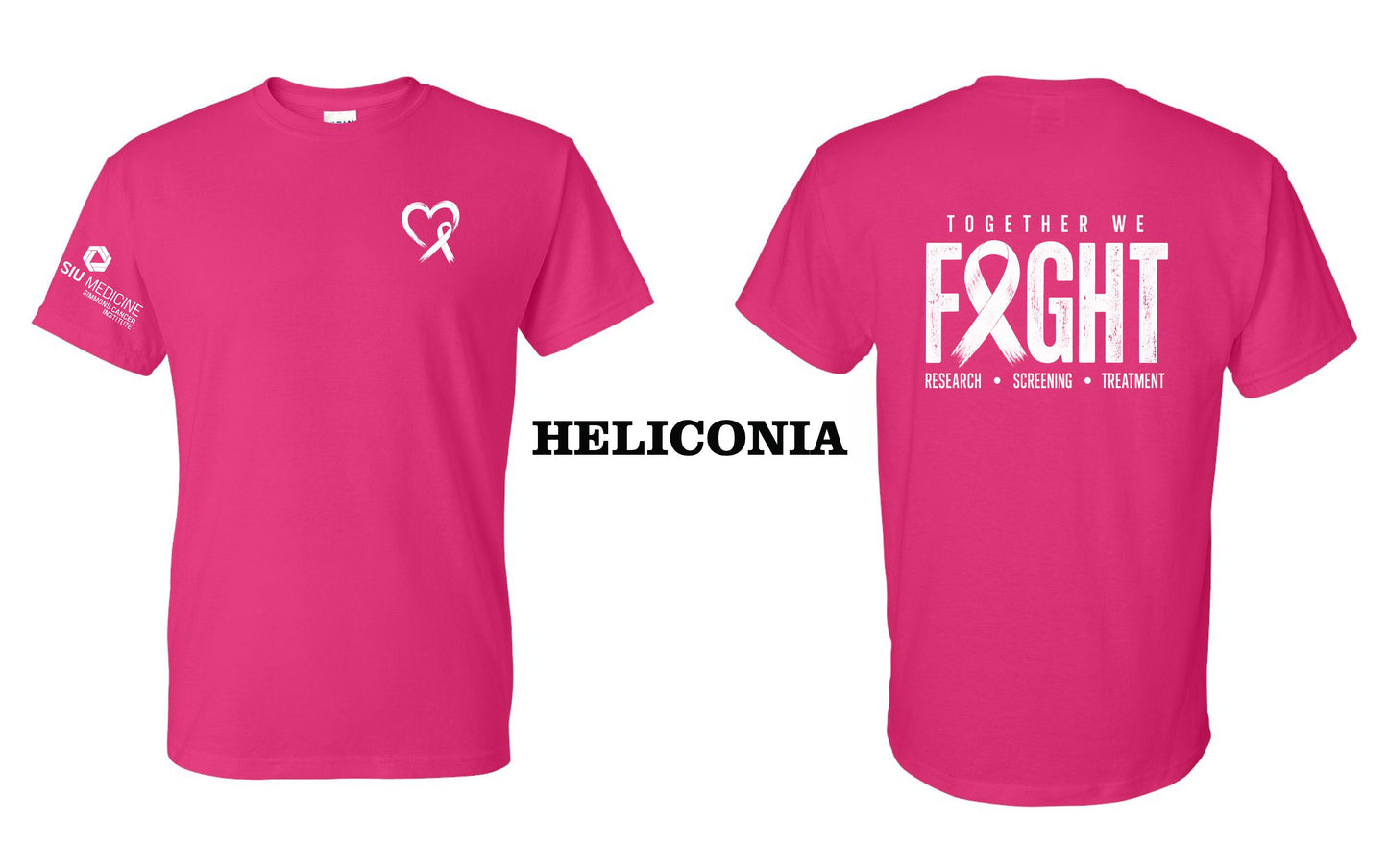 SIU Medicine Simmons Cancer Institute Breast Cancer T-Shirt (P.8000)