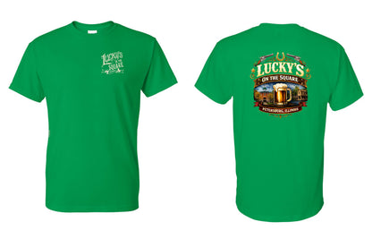 LUCKY'S ON THE SQUARE UNISEX TSHIRT (P.8000)