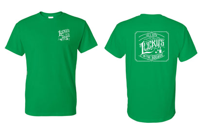 LUCKY'S ON THE SQUARE UNISEX TSHIRT (P.8000)