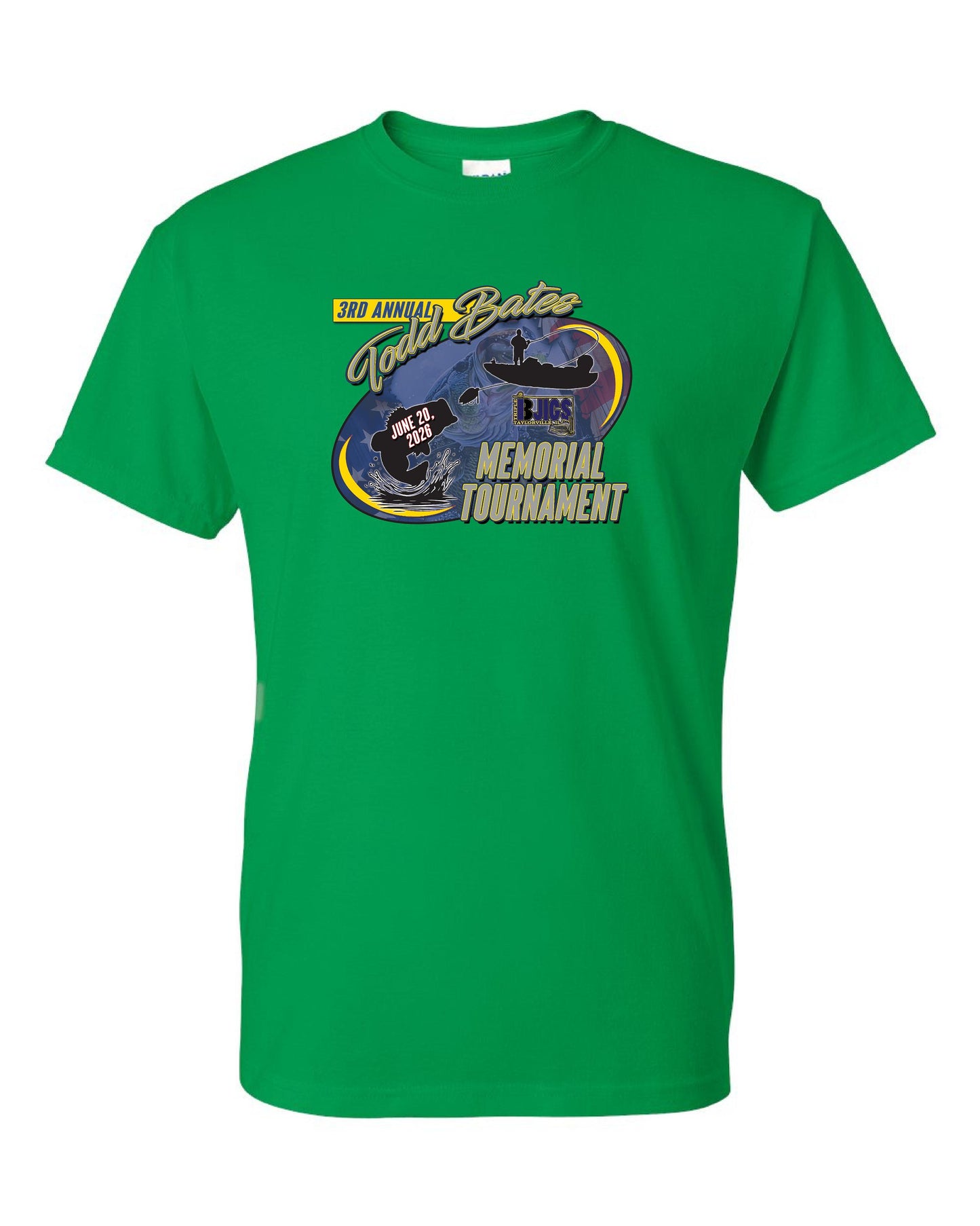 3rd Annual Todd Bates Memorial Tournament Gildan Unisex T-Shirt (P.8000/8000B)