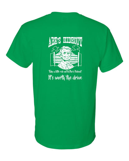 ABE'S HIDEOUT TSHIRT (P.8000)