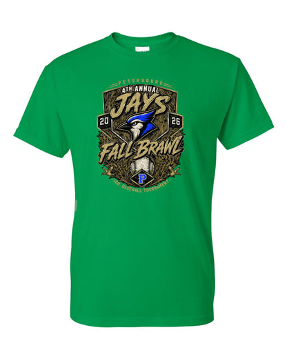 Petersburg Baseball Fall Brawl Unisex TSHIRT (P.8000)