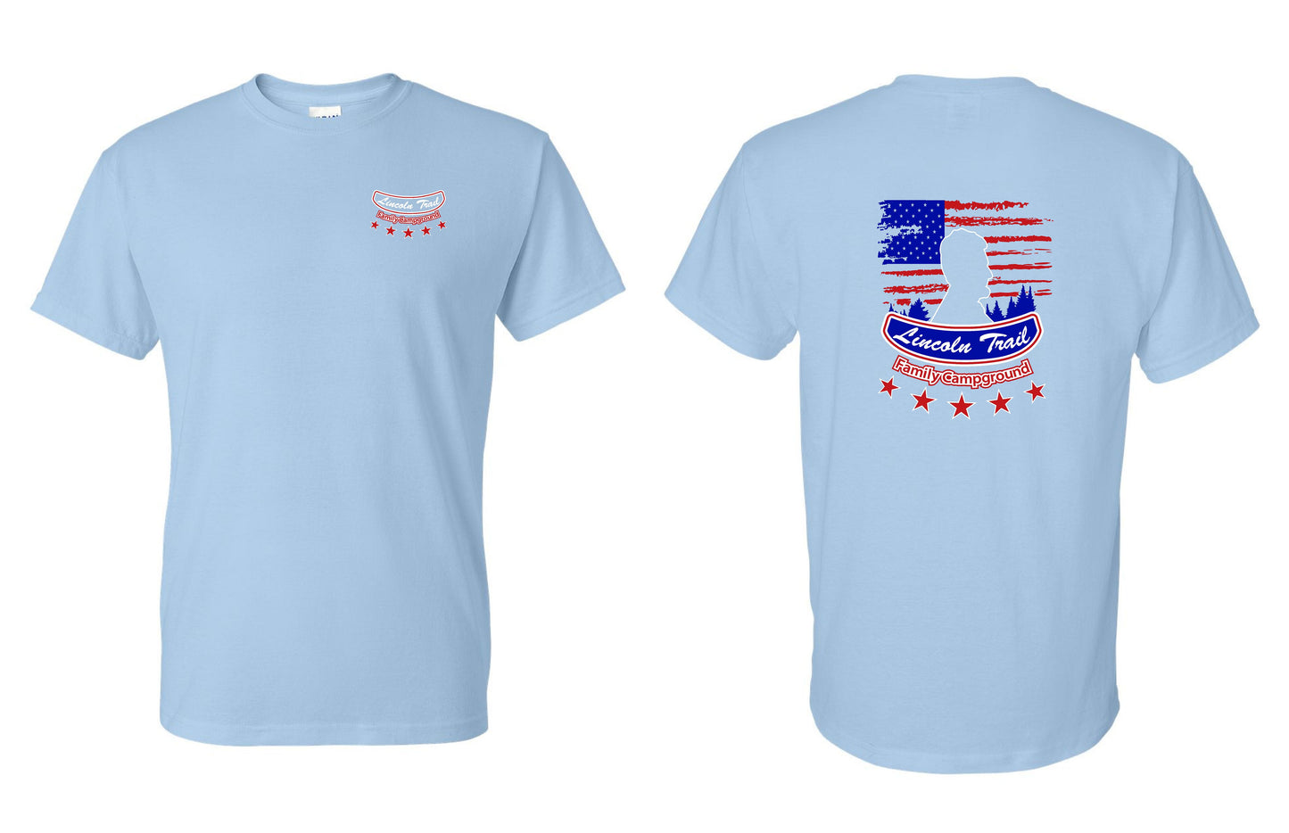 Lincoln Trail Family Campground Unisex T-Shirt (P.8000/8000B)