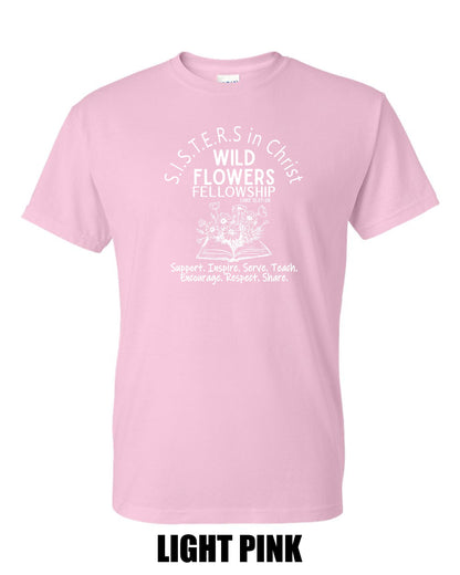 Wild Flowers Fellowship T-shirt (P.8000)
