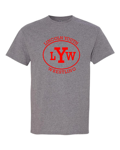 Lincoln Youth Wrestling UNISEX TSHIRT (P.8000/8000B)