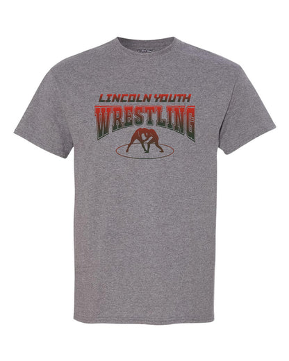 Lincoln Youth Wrestling UNISEX TSHIRT (P.8000/8000B)