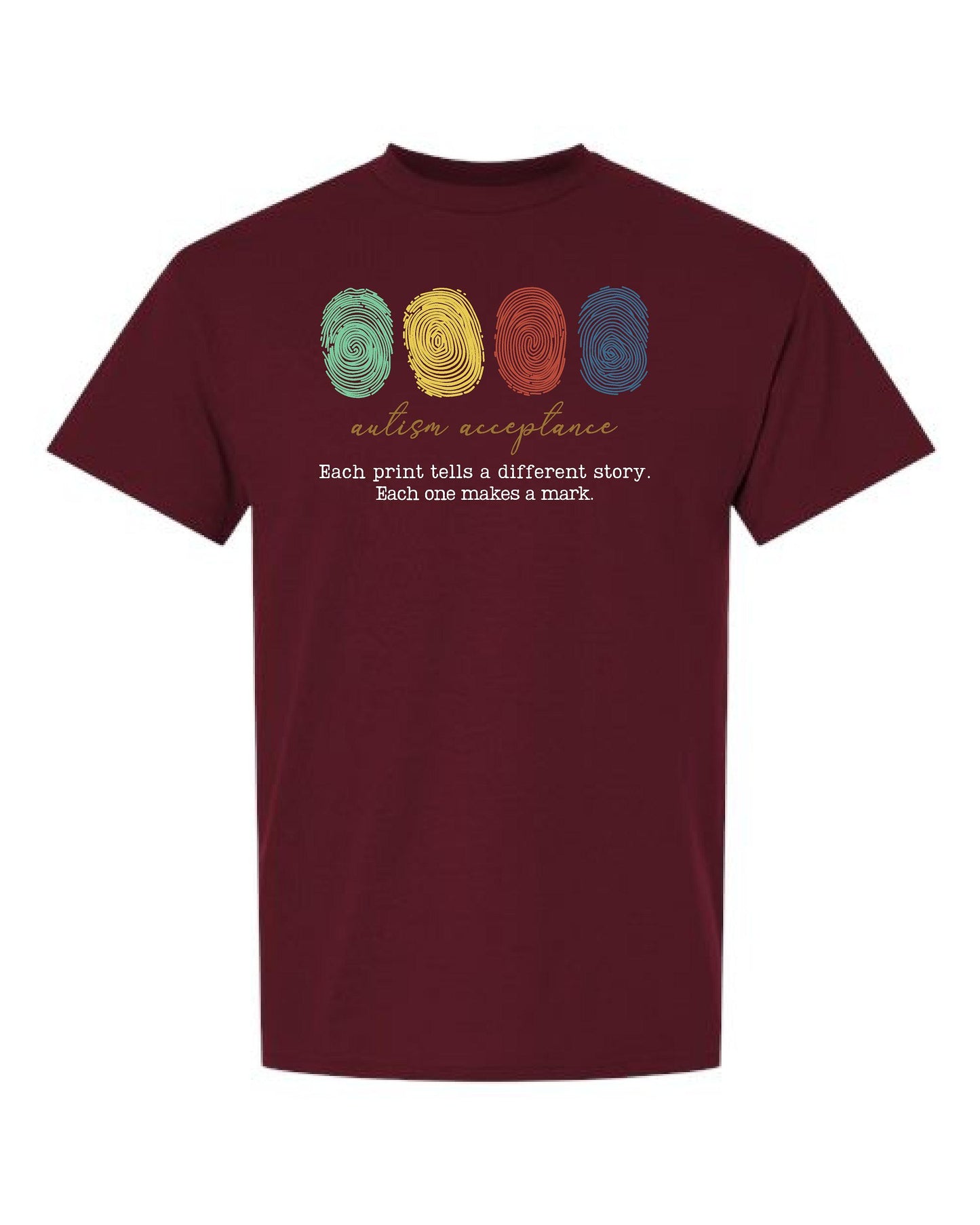 Autism Acceptance Unisex T-Shirt (P.8000/8000B)