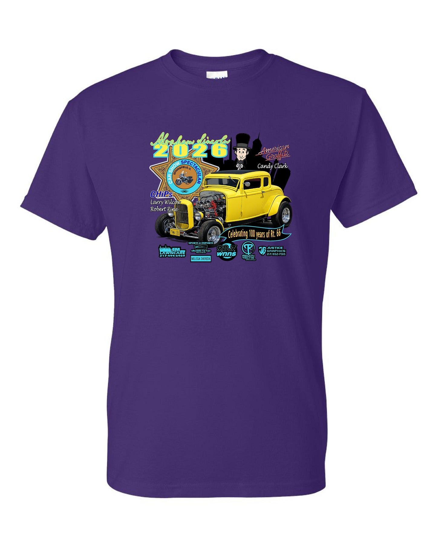 Abe Lincoln Car Show 2026 T-Shirt (P.8000)