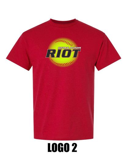 RIOT SOFTBALL UNISEX TSHIRT (8000)