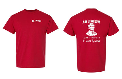 ABE'S HIDEOUT TSHIRT (P.8000)
