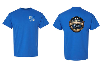 LUCKY'S ON THE SQUARE UNISEX TSHIRT (P.8000)