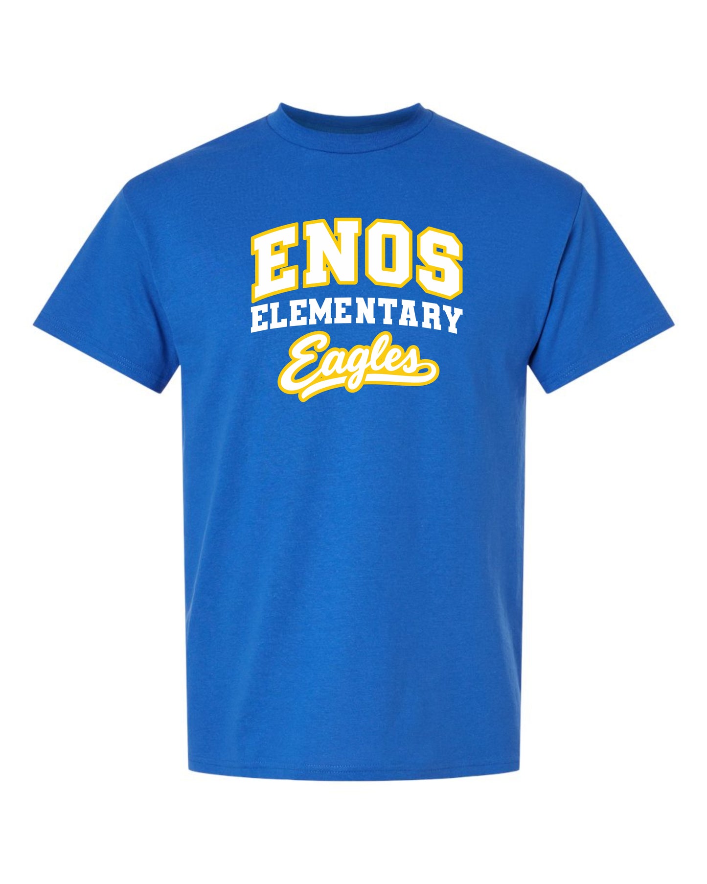 Enos Elementary School Gildan Unisex T-Shirt (P.8000/8000B)