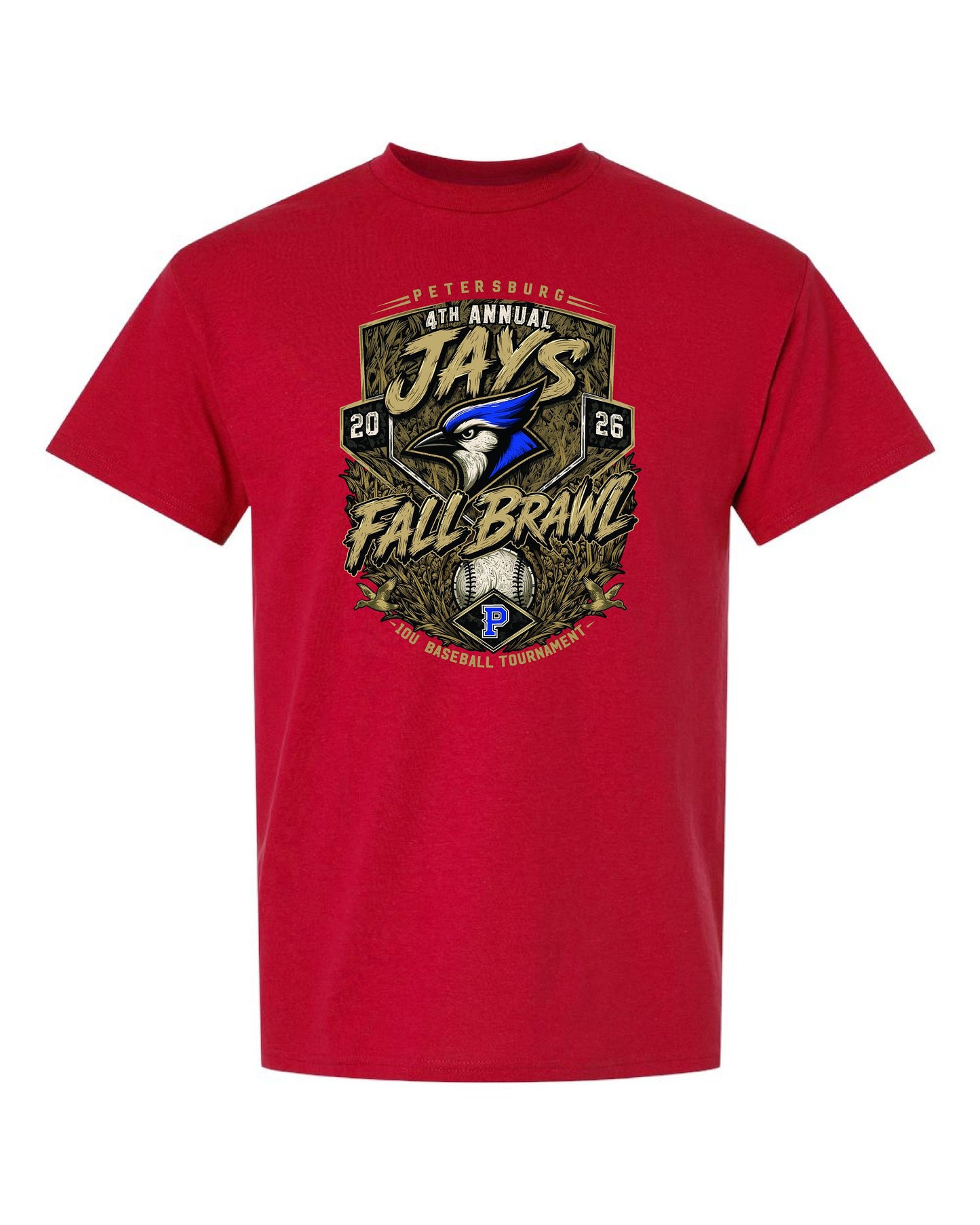 Petersburg Baseball Fall Brawl Unisex TSHIRT (P.8000)