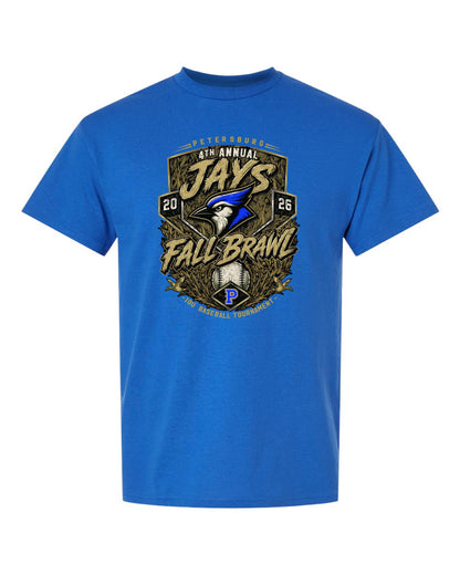 Petersburg Baseball Fall Brawl Unisex TSHIRT (P.8000)