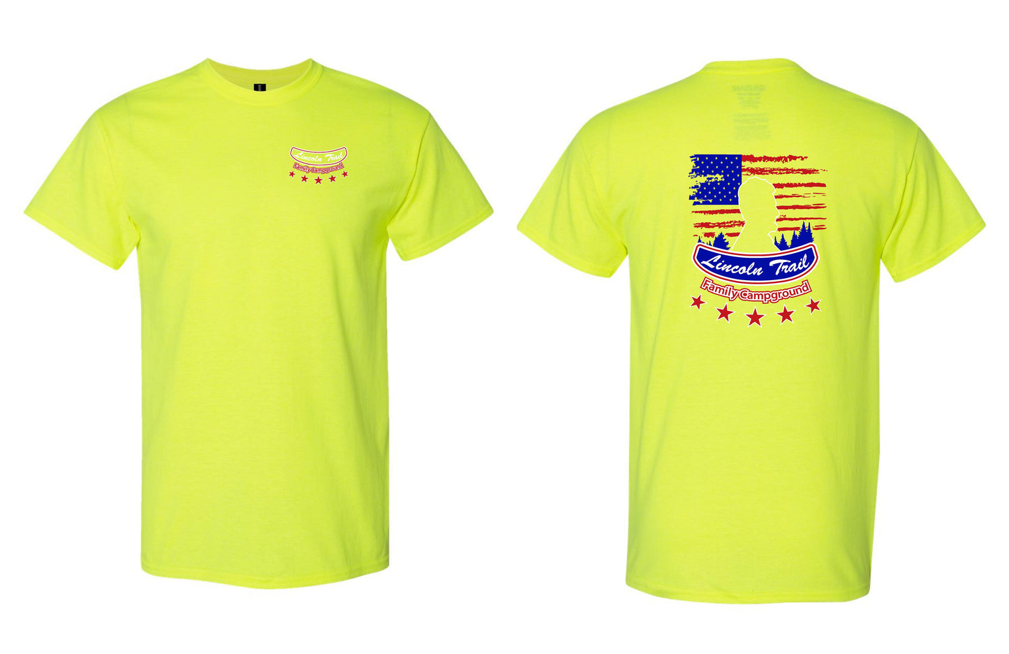 Lincoln Trail Family Campground Unisex T-Shirt (P.8000/8000B)