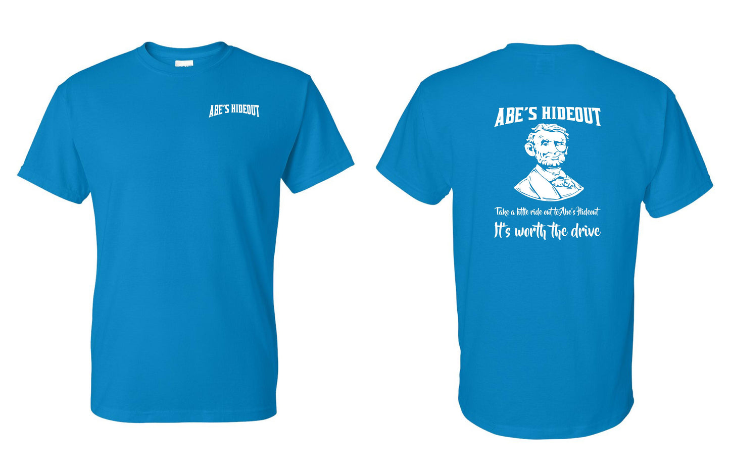 ABE'S HIDEOUT TSHIRT (P.8000)