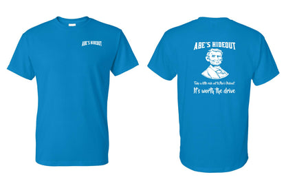 ABE'S HIDEOUT TSHIRT (P.8000)