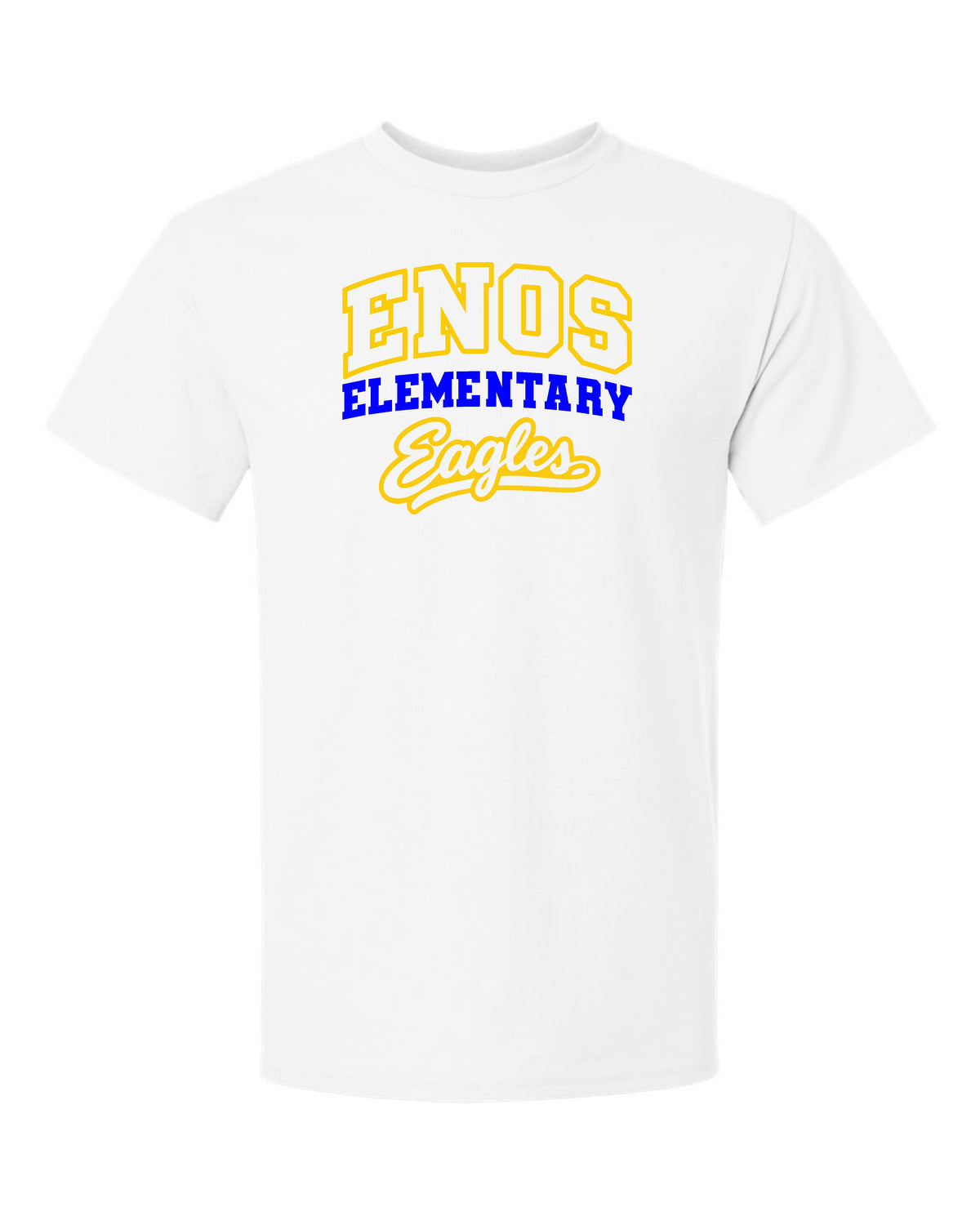 Enos Elementary School Gildan Unisex T-Shirt (P.8000/8000B)