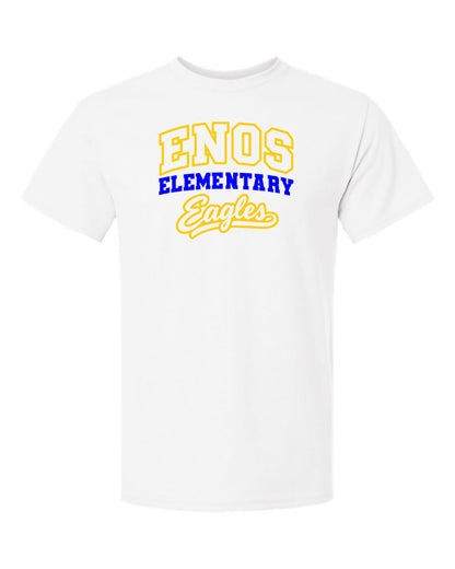 Enos Elementary School Gildan Unisex T-Shirt (P.8000/8000B)