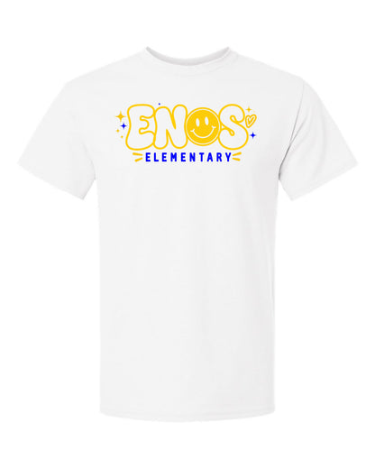 Enos Elementary School Gildan Unisex T-Shirt (P.8000/8000B)