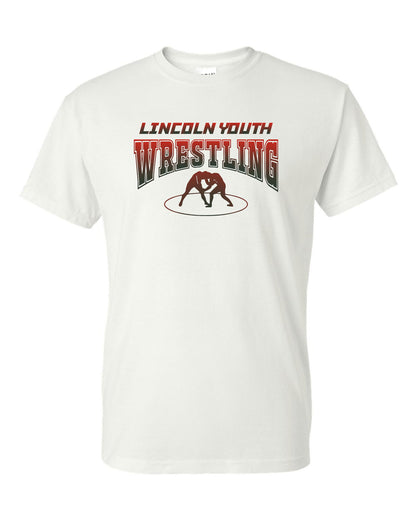 Lincoln Youth Wrestling UNISEX TSHIRT (P.8000/8000B)