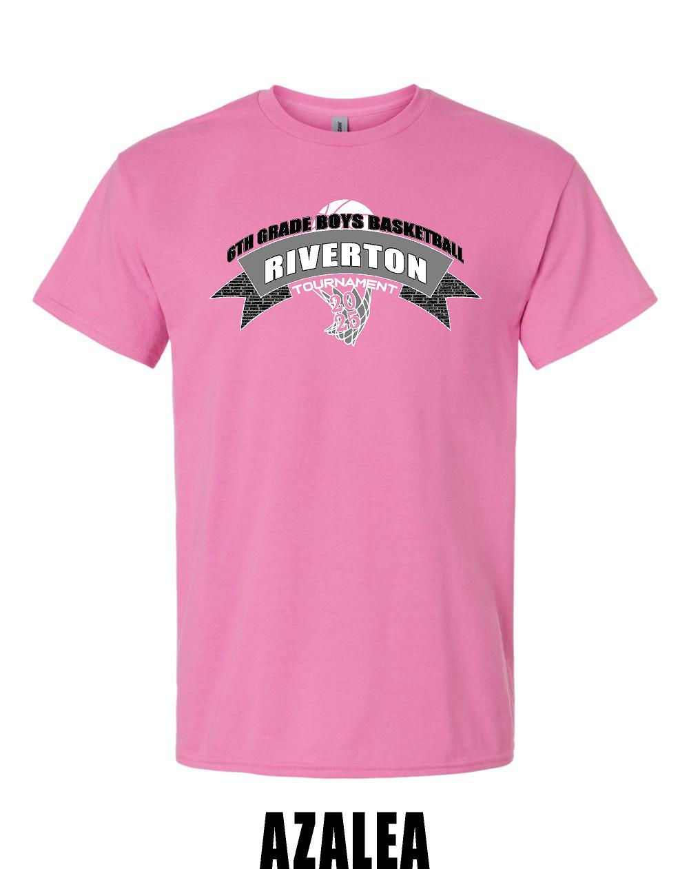 6TH GRADE BOYS BASKETBALL RIVERTON TOURNAMENT T-Shirt (P.8000)