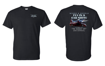 WINGS & WHEELS FLY-IN & CAR SHOW UNISEX TSHIRT (P.8000)