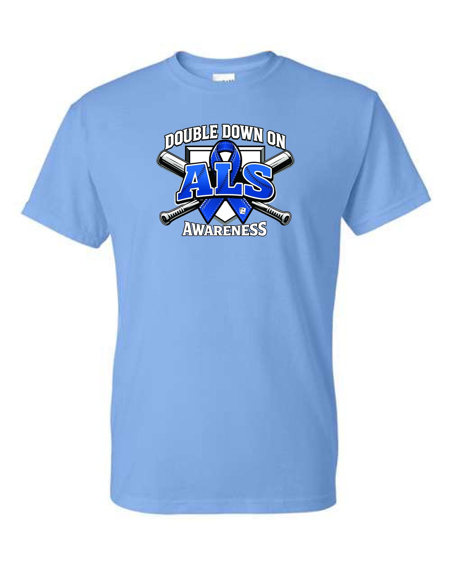 DOUBLE DOWN ON ALS Unisex T-shirt (P.8000/8000B)