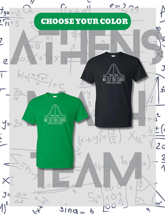 AHS MATH TEAM UNISEX TSHIRT (P.8000)