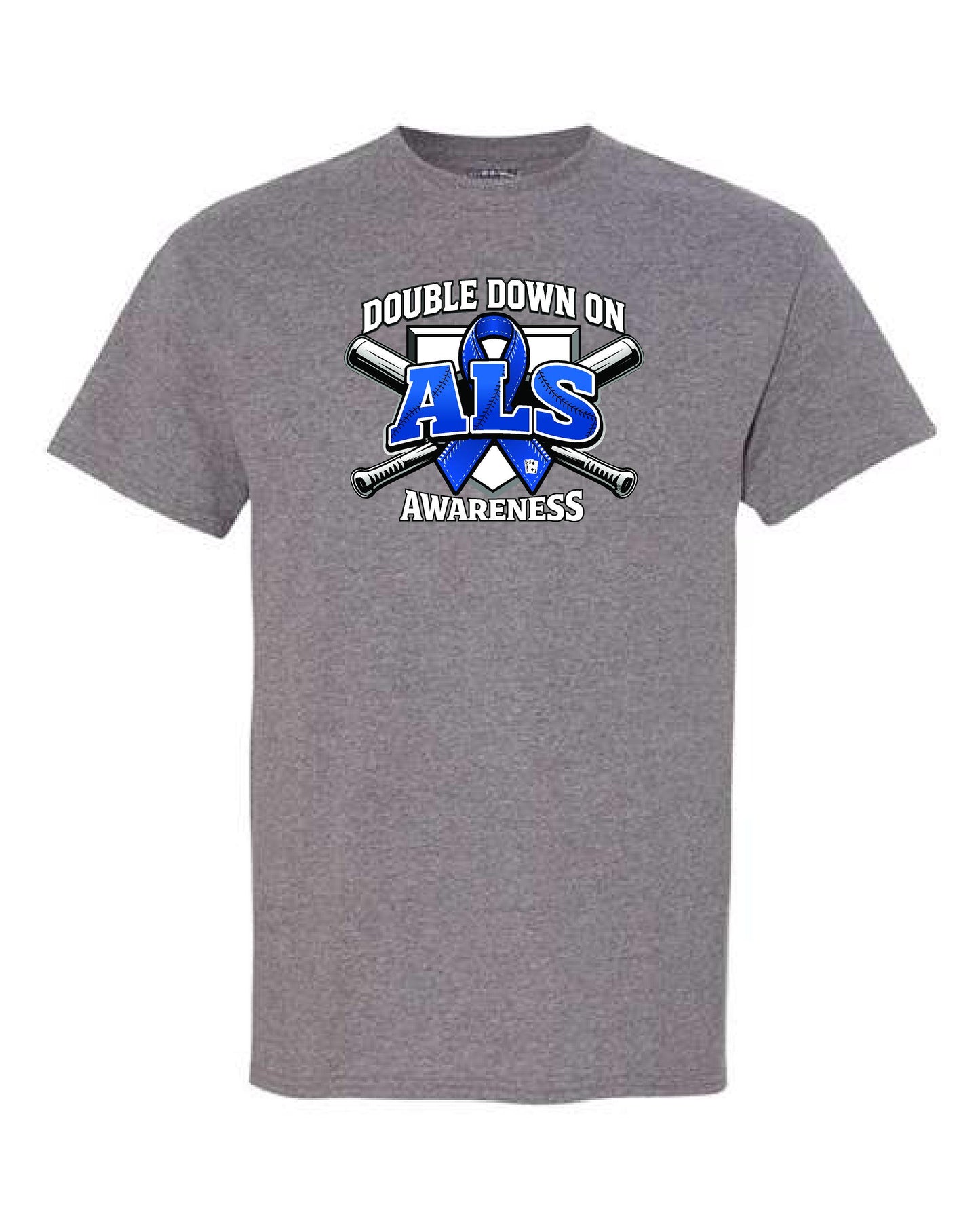 DOUBLE DOWN ON ALS Unisex T-shirt (P.8000/8000B)