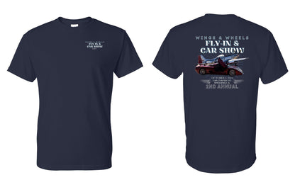 WINGS & WHEELS FLY-IN & CAR SHOW UNISEX TSHIRT (P.8000)