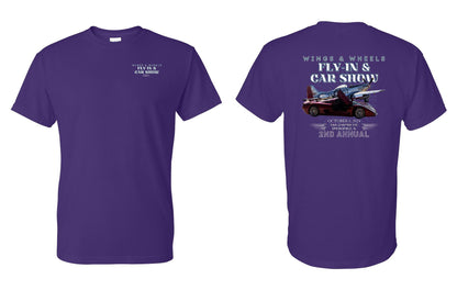 WINGS & WHEELS FLY-IN & CAR SHOW UNISEX TSHIRT (P.8000)