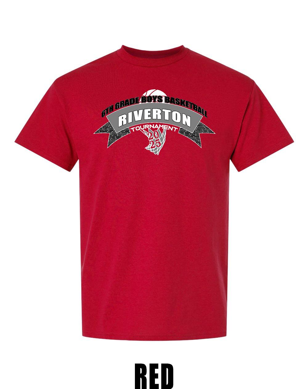 6TH GRADE BOYS BASKETBALL RIVERTON TOURNAMENT T-Shirt (P.8000)